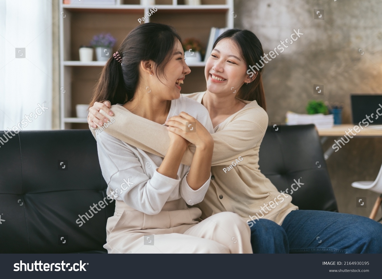 Lgbt Lesbian Couple Love Moments Happiness Stock Photo Shutterstock