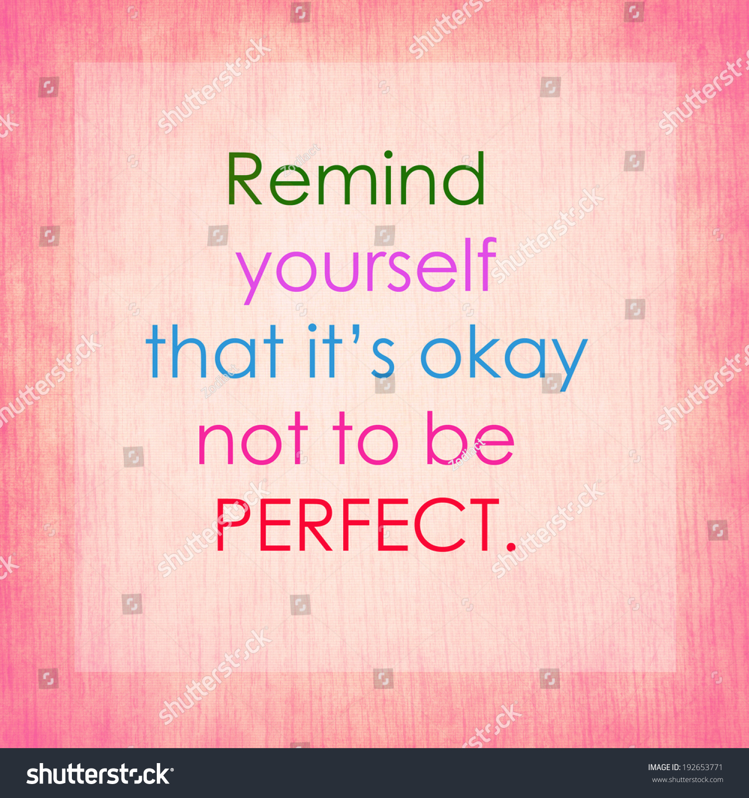 Life Quote Inspirational Quote On Pink Stock Illustration 192653771  Shutterstock
