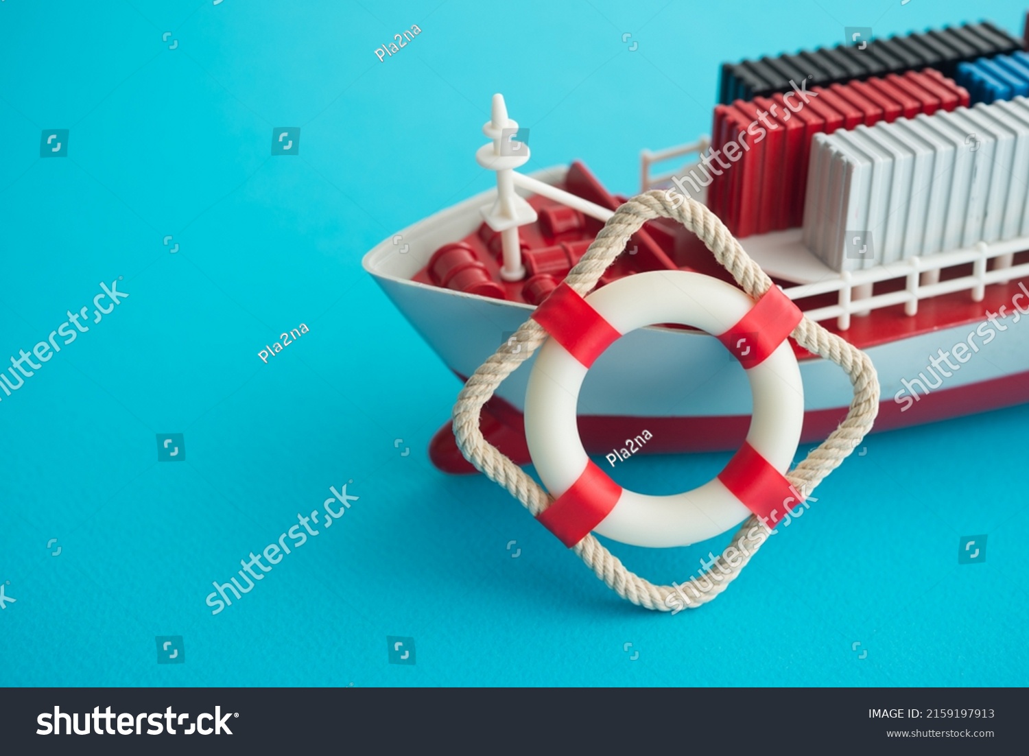 lifebuoy-containers-ship-on-blue-background-stock-photo-2159197913