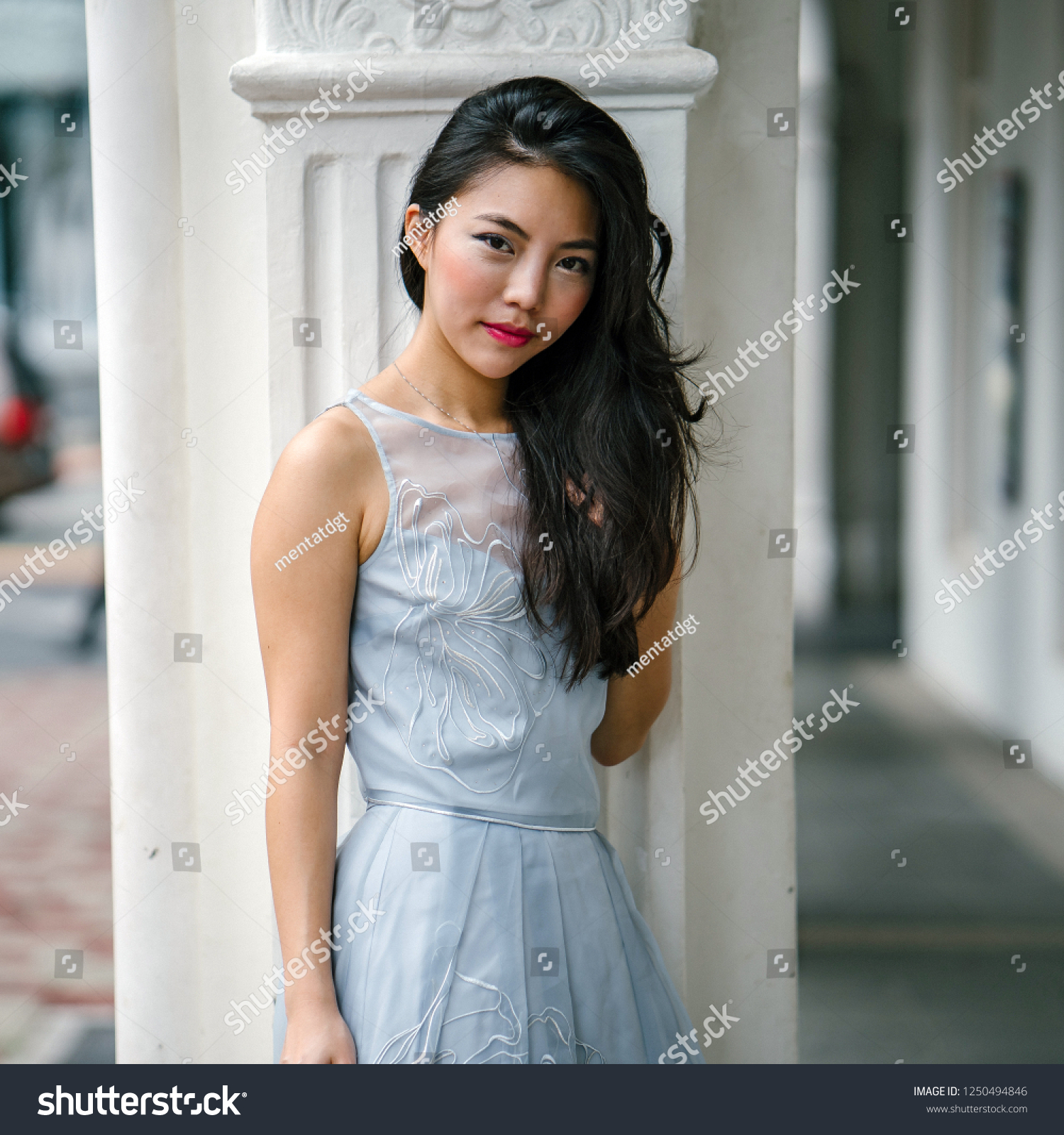 Petite Asian Model