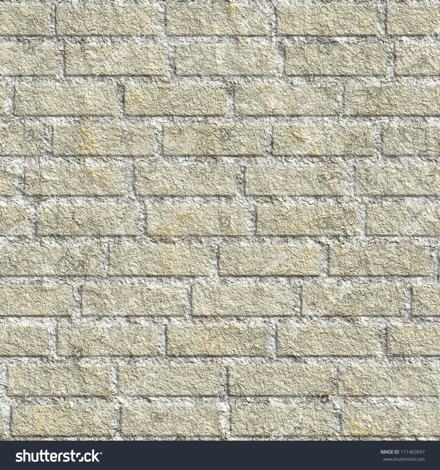 Light Gray Brick Wall Background Stock Photo 111463697 : Shutterstock