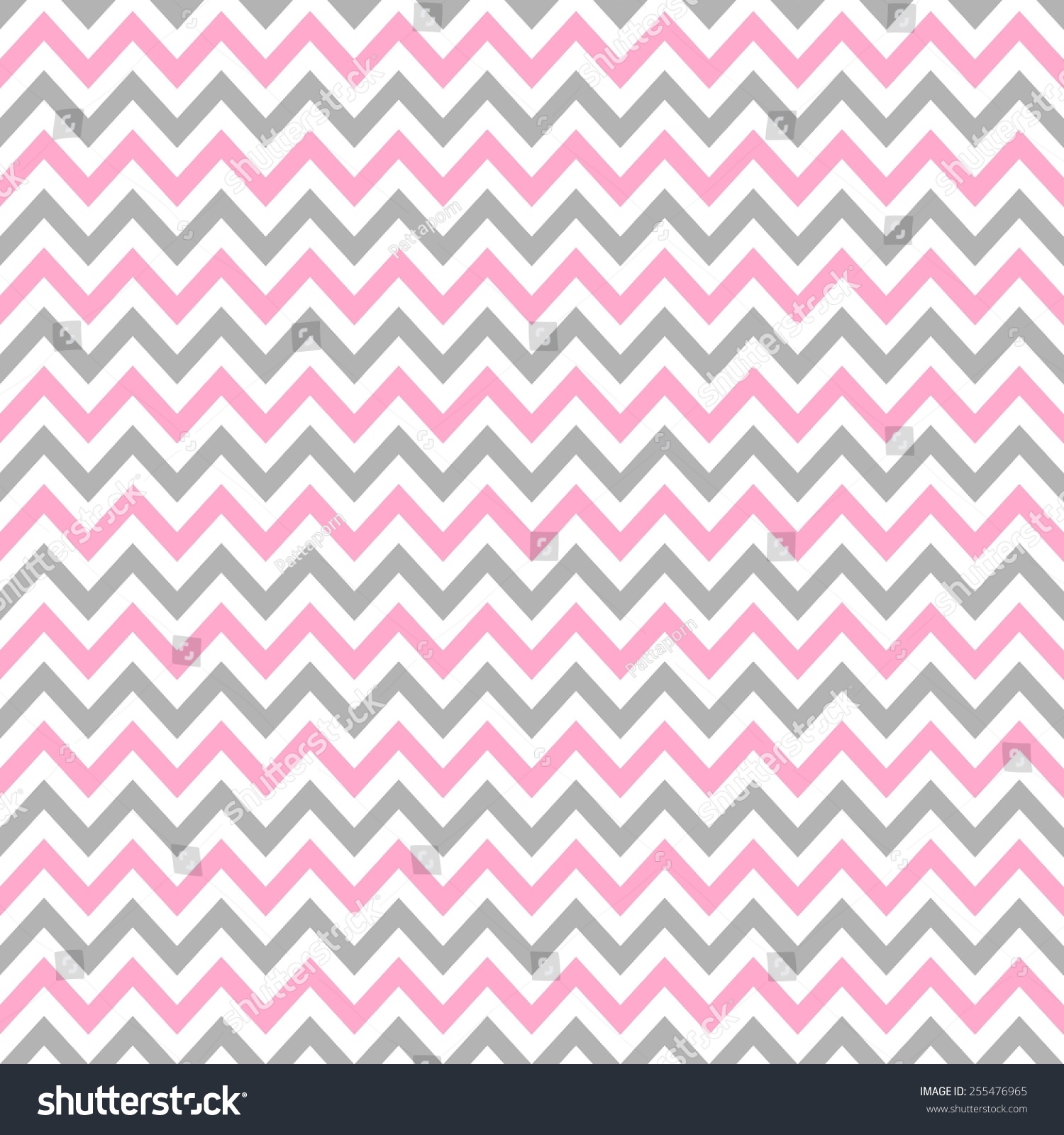 pink and grey chevron