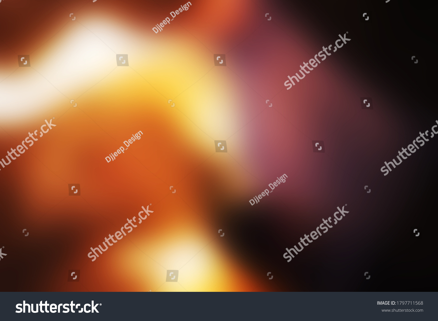 Light Leaks Effect Overlay Background Stock Illustration
