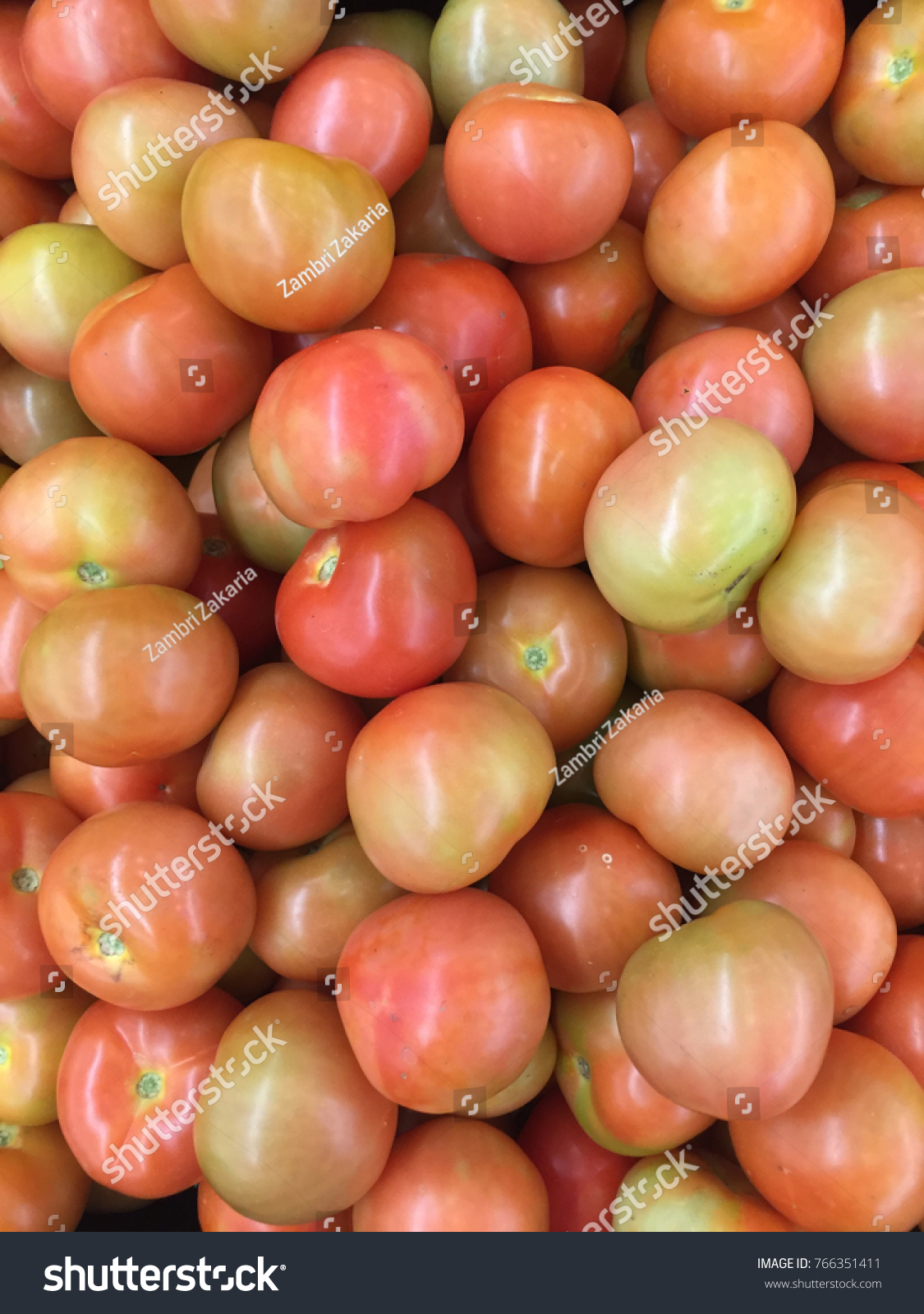 Light Red Colored Tomato Malaysia Market Stock Photo Edit Now 766351411