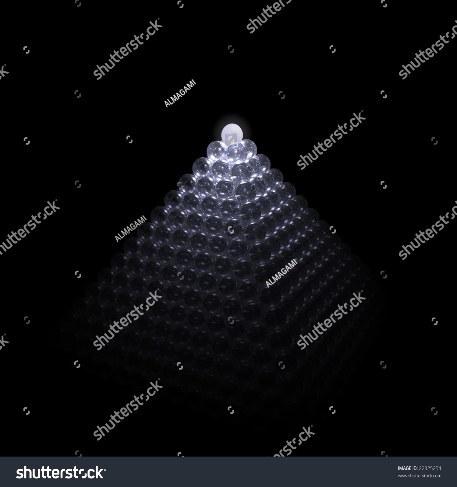 Light Top Of Pyramid Stock Photo 22325254 : Shutterstock