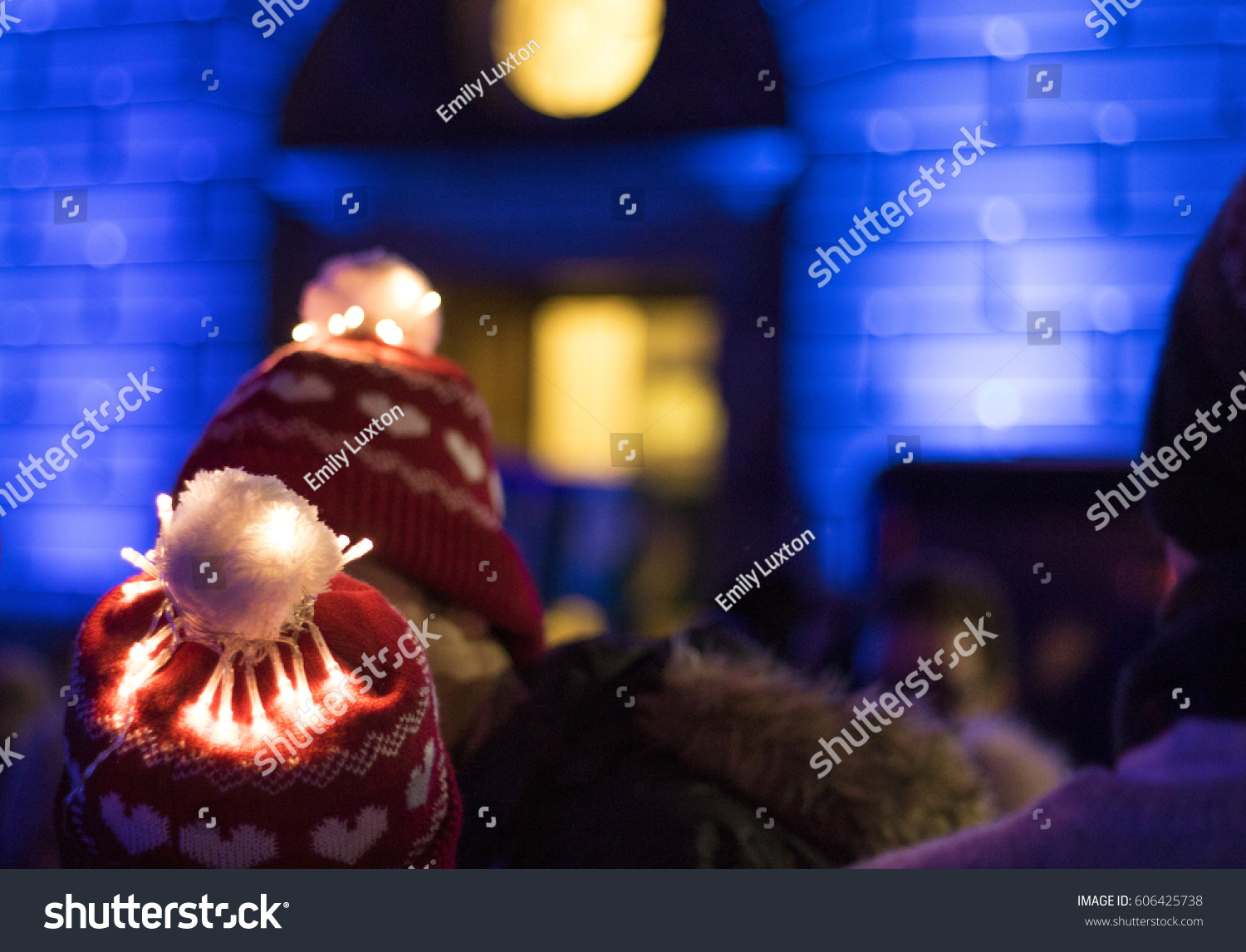 light up new years hats