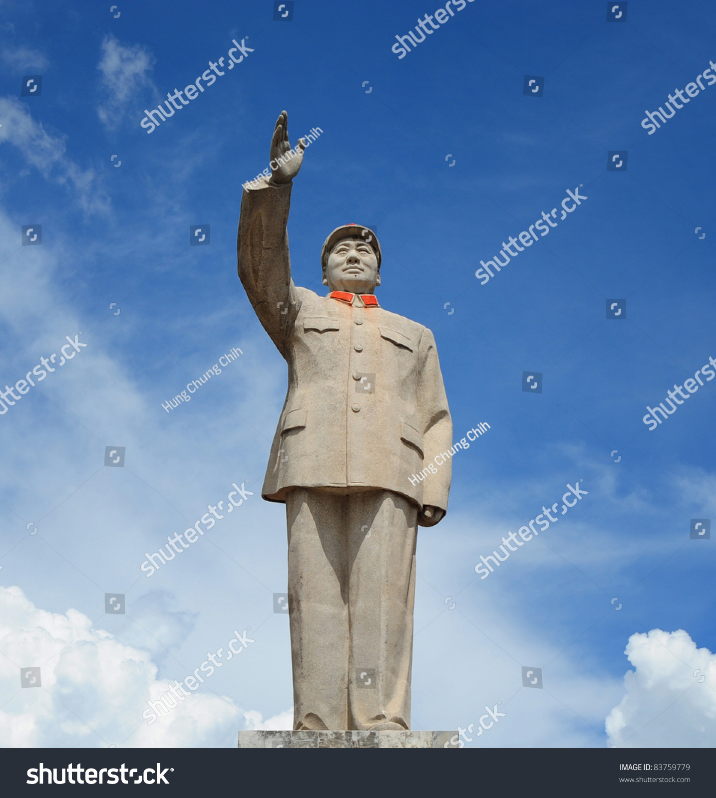 Lijiang - August 12: Monument Of Chairman Mao Zedong On August 12, 2009 ...