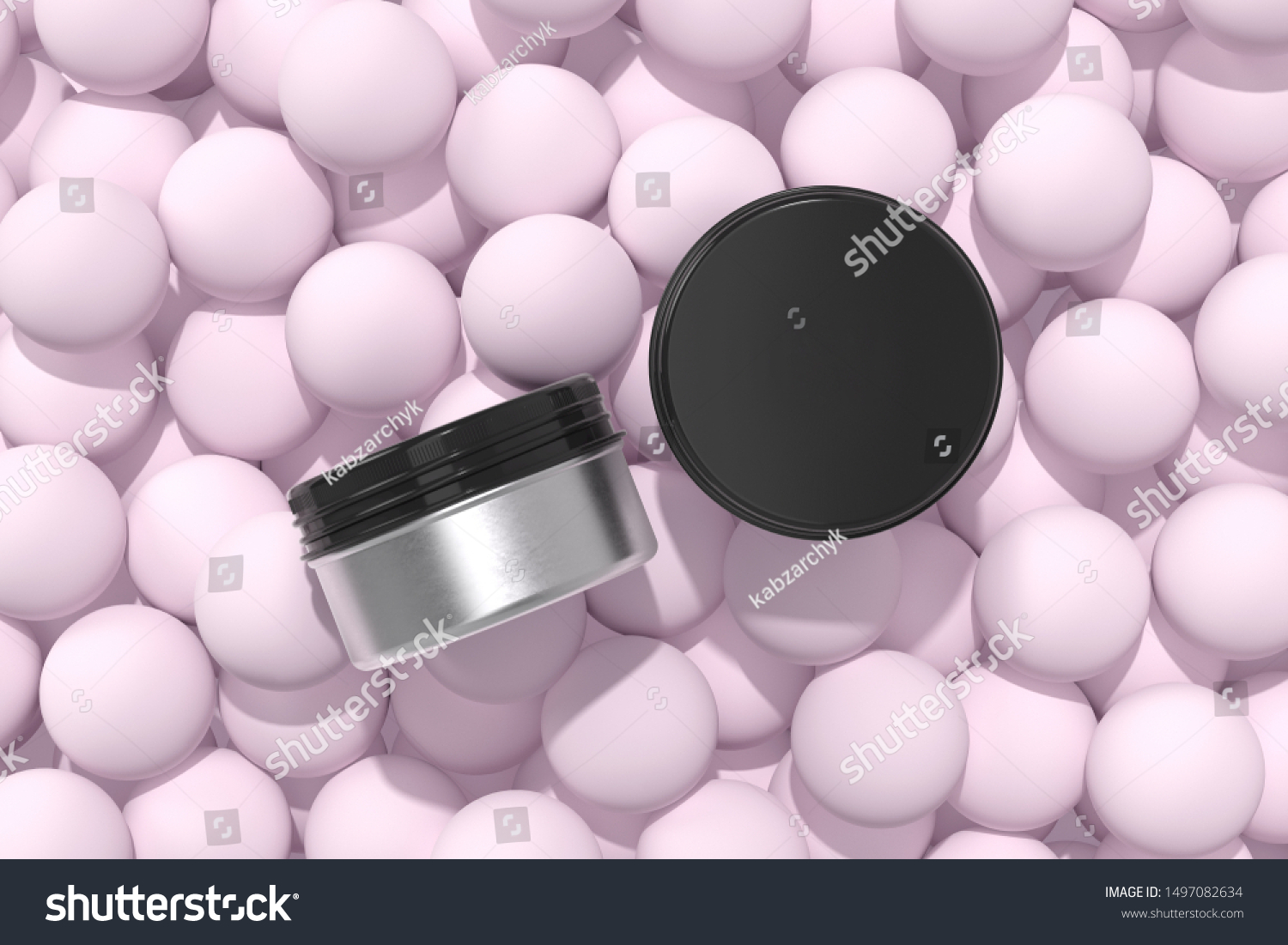 Lip Balm Hair Wax Pomade Paste Stock Illustration 1497082634