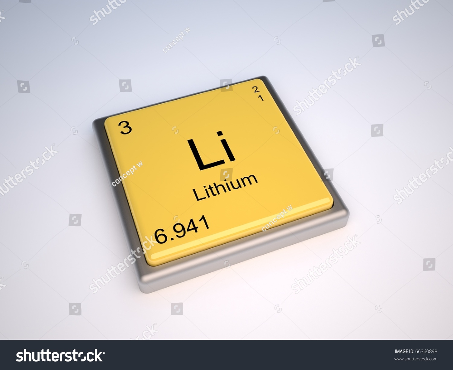 Lithium Chemical Element Periodic Table Symbol Stock Illustration 66360898 Shutterstock 2291