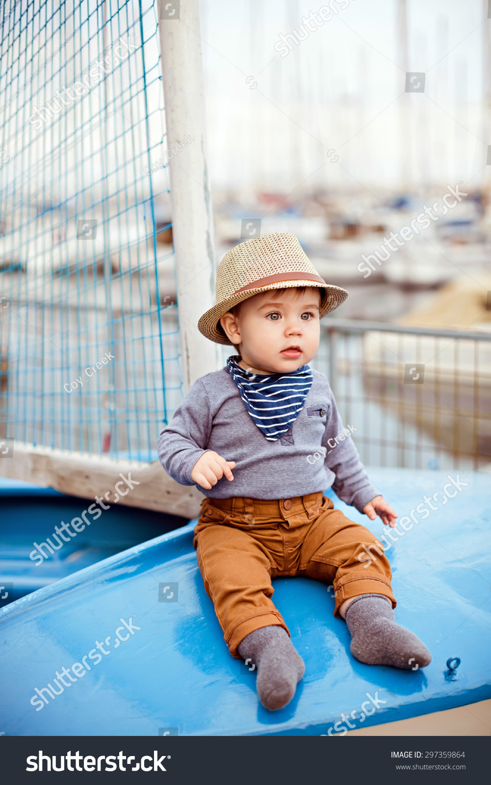 newborn straw hat