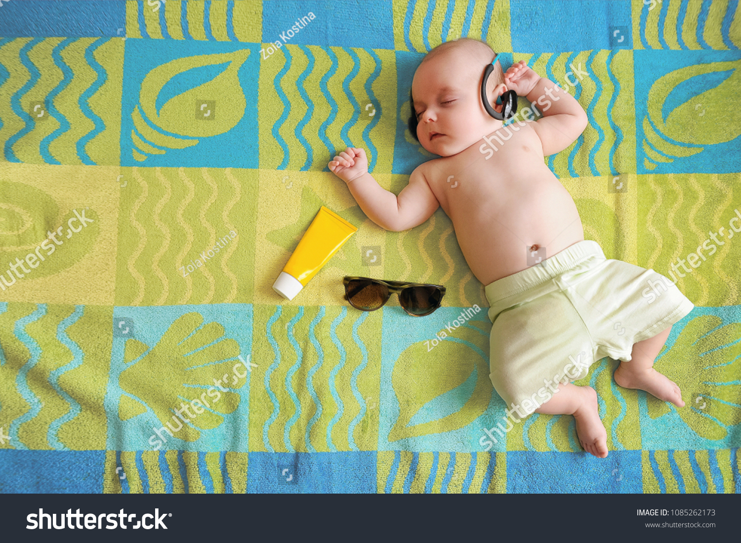 infant beach towel