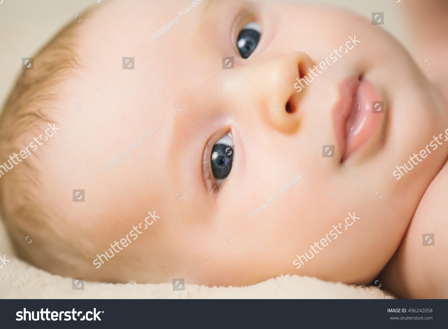 Little Boy Baby Newborn Cute Adorable Stock Photo Edit Now