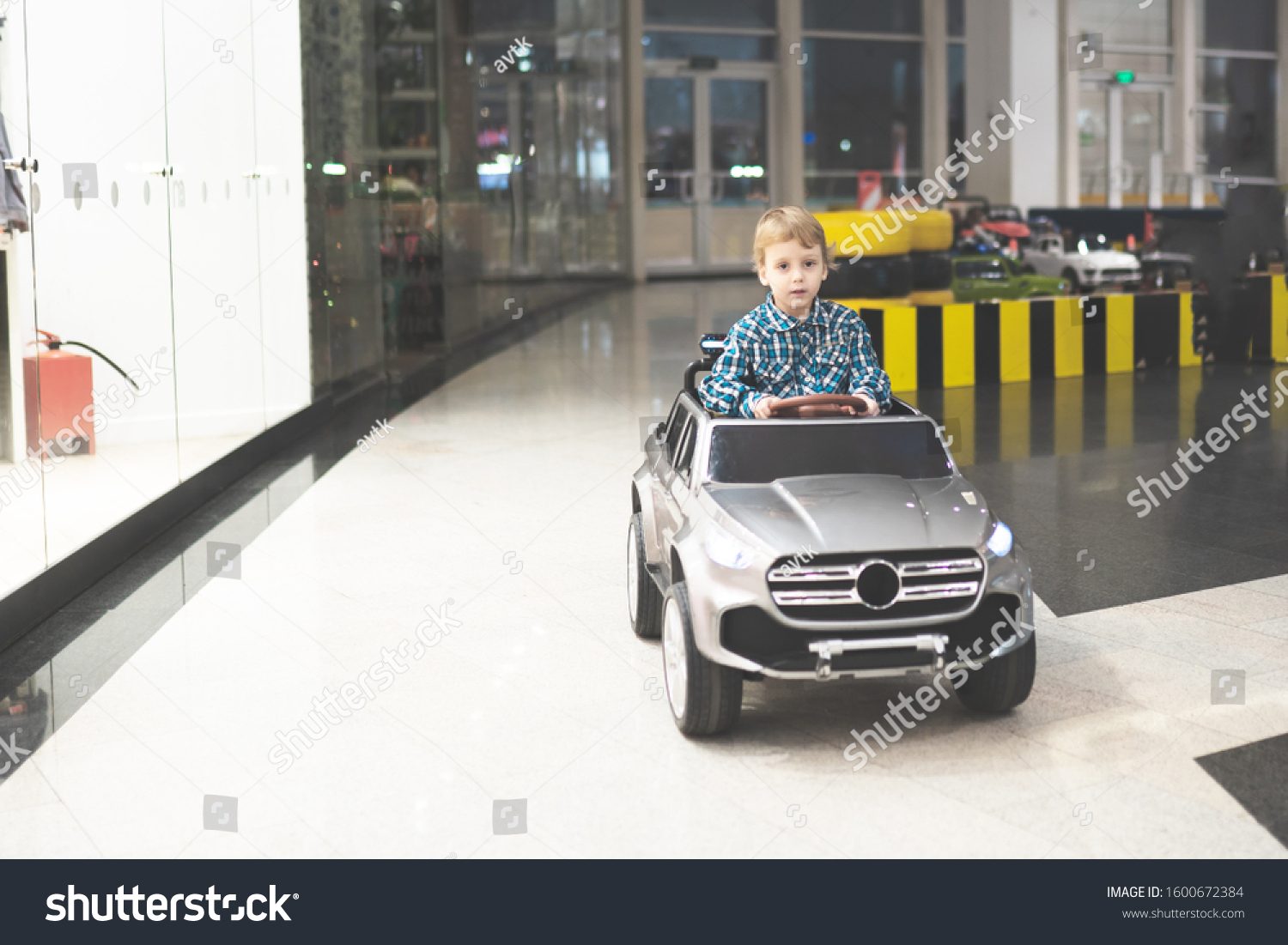 shopping mall kids car