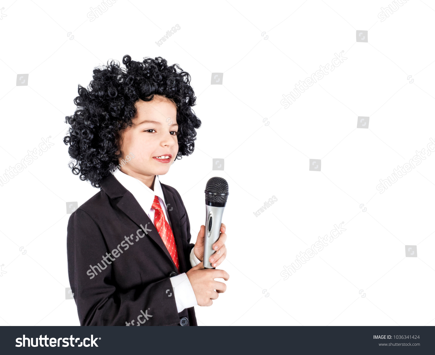 boys afro wig