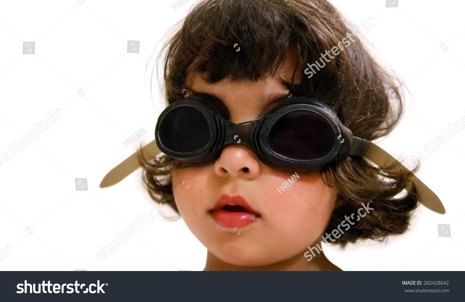 kid with goggles