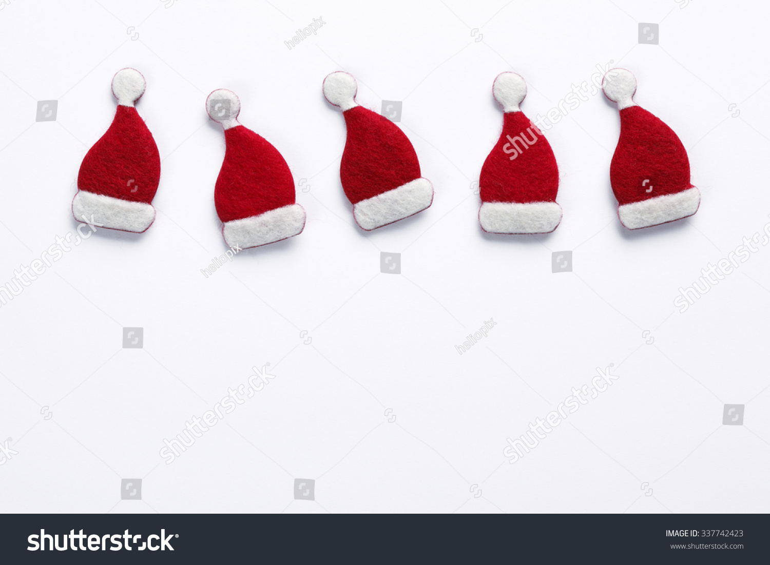 little santa hats