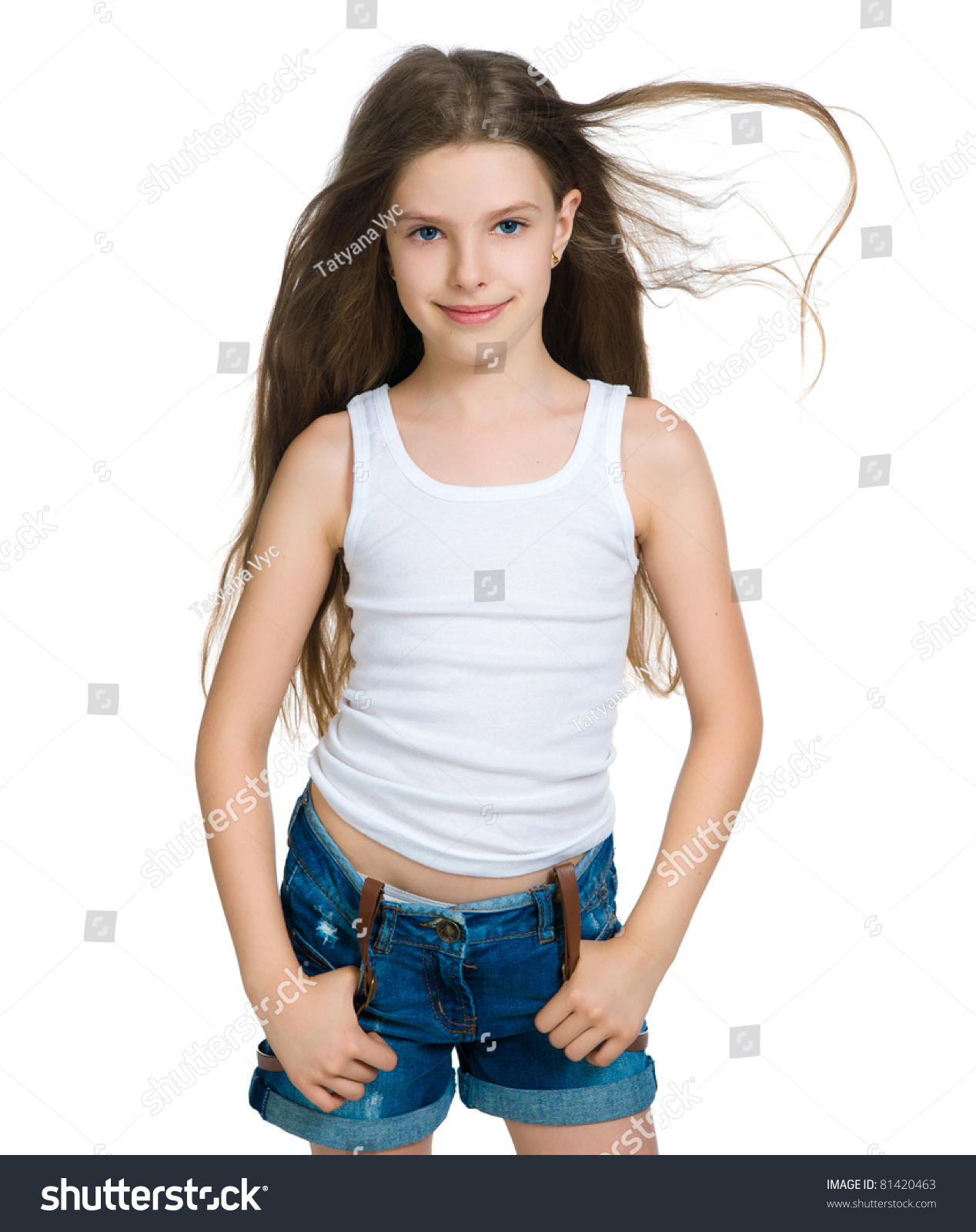 Little Girl Stock Photo 81420463 : Shutterstock