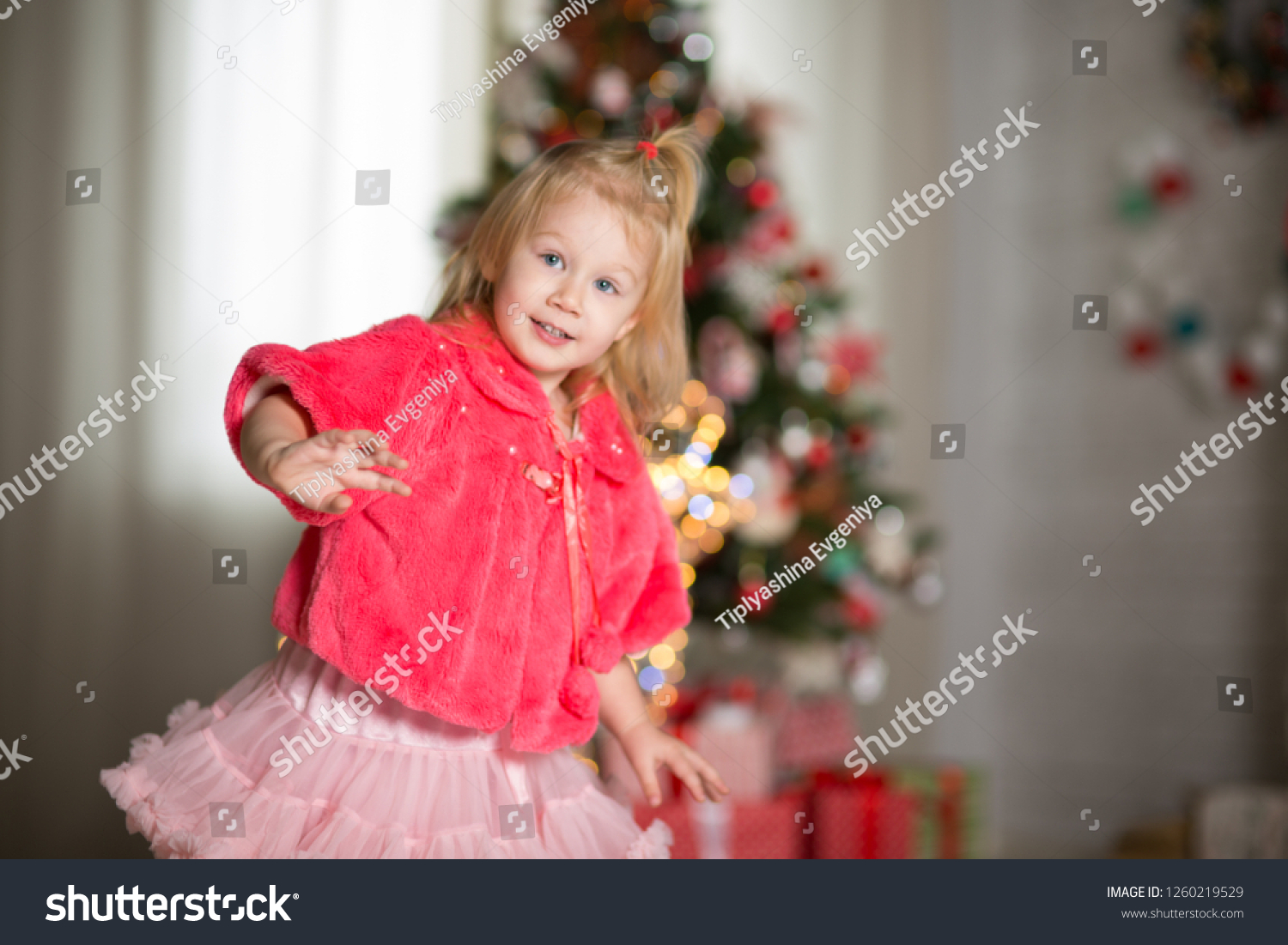 Little Girl Two Years Old Room Stock Photo 1260219529 | Shutterstock