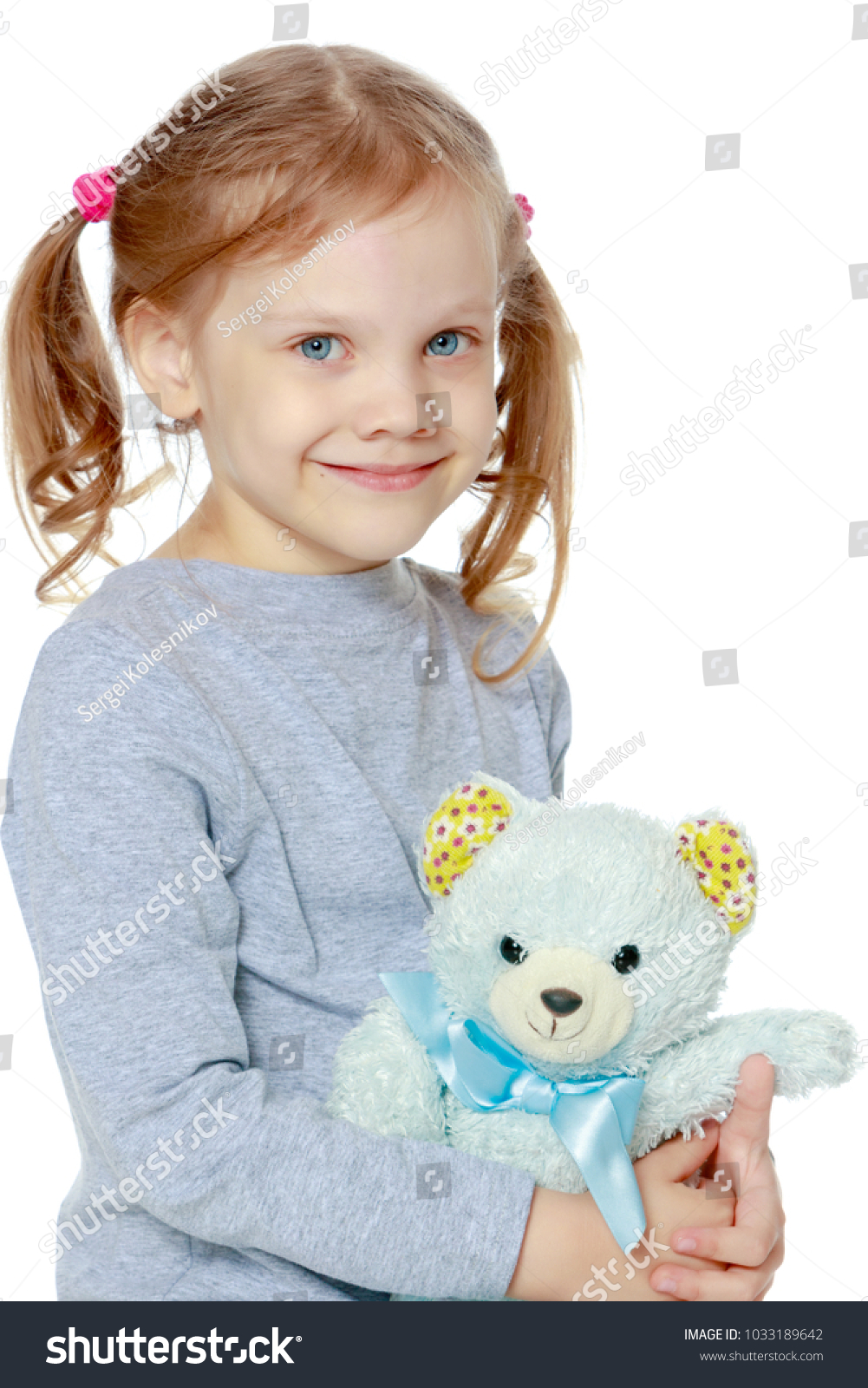 Little Girl Teddy Bear Concept Game Stock Photo 1033189642 | Shutterstock