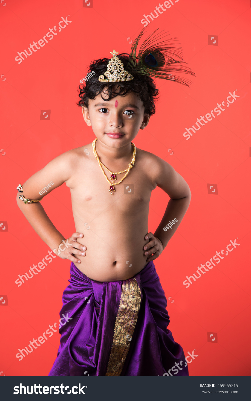 shri krishna fancy dress