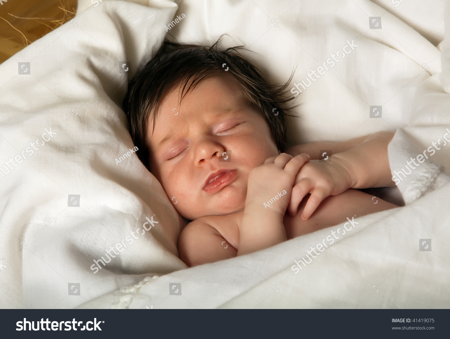 Little Jesus Wrapped Swaddling Clothes Live Stock Photo 41419075 - Shutterstock