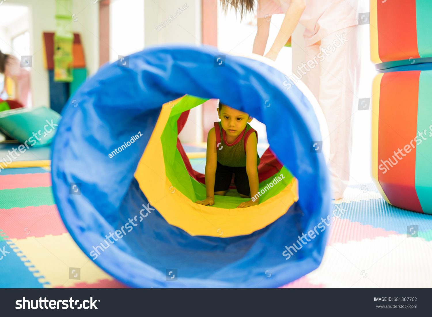 crawl through tunnel for adults