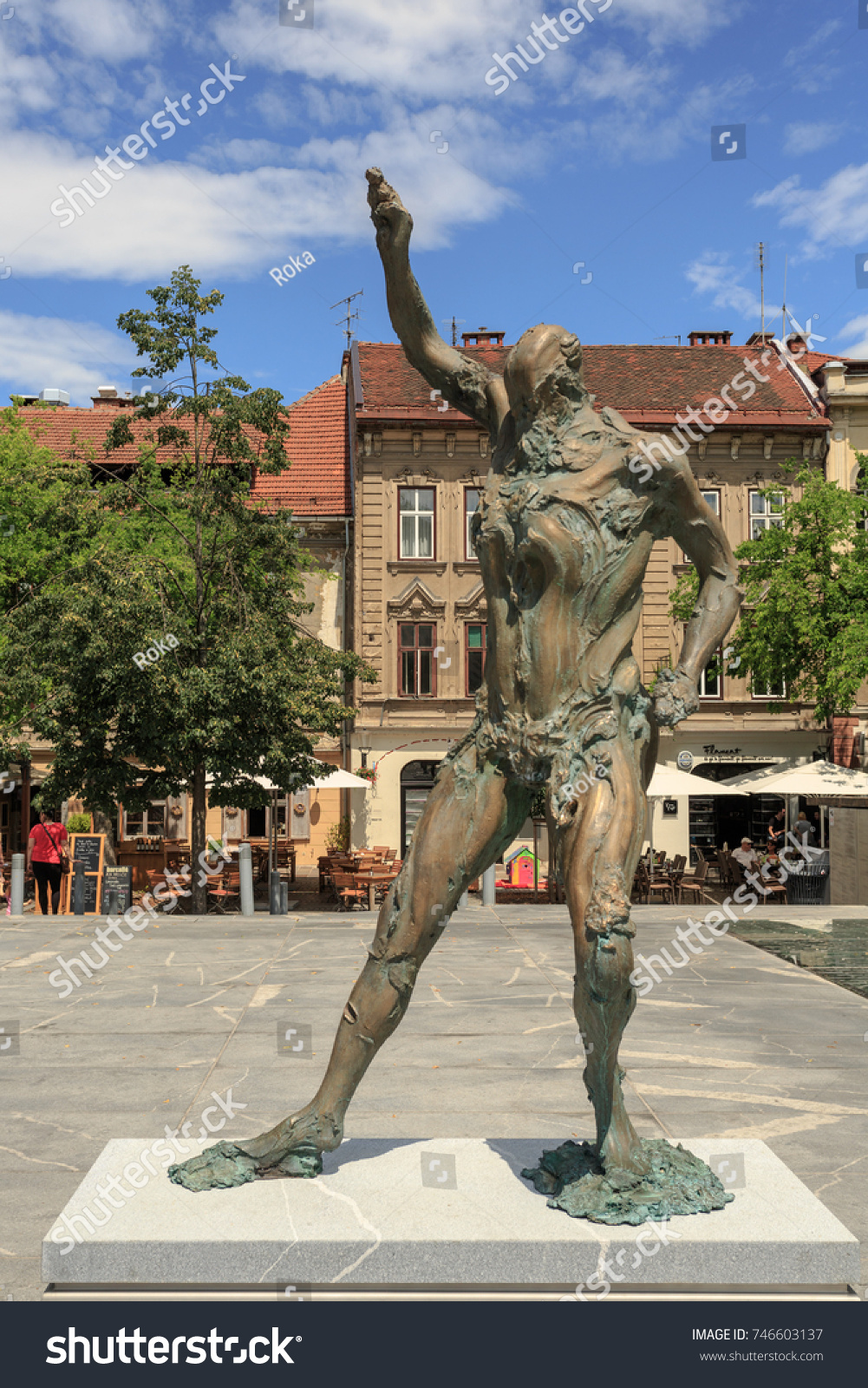 Ljubljana Slovenia June 28 2015 Statue Stock Photo 746603137 | Shutterstock
