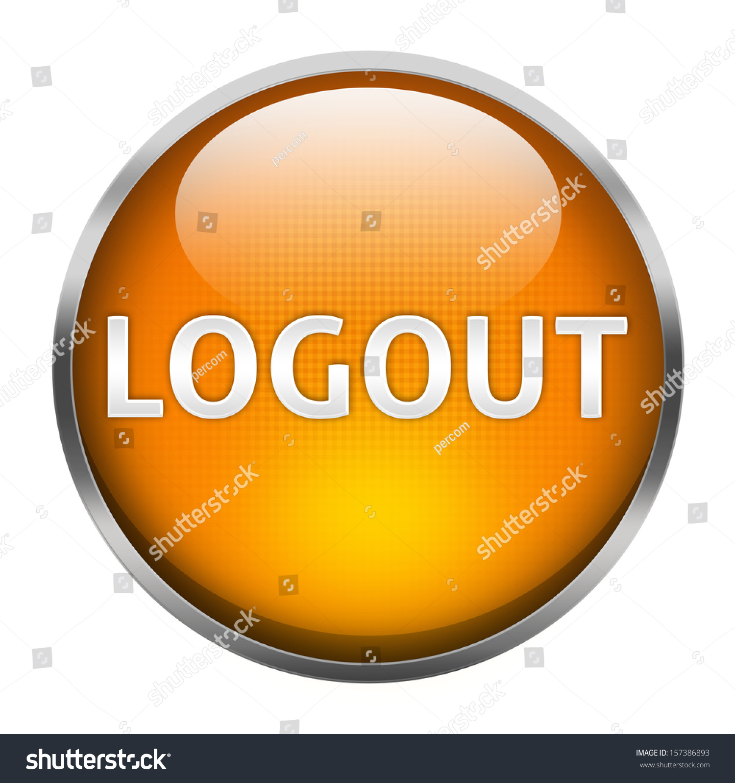 Logout Icon Stock Photo 157386893 : Shutterstock