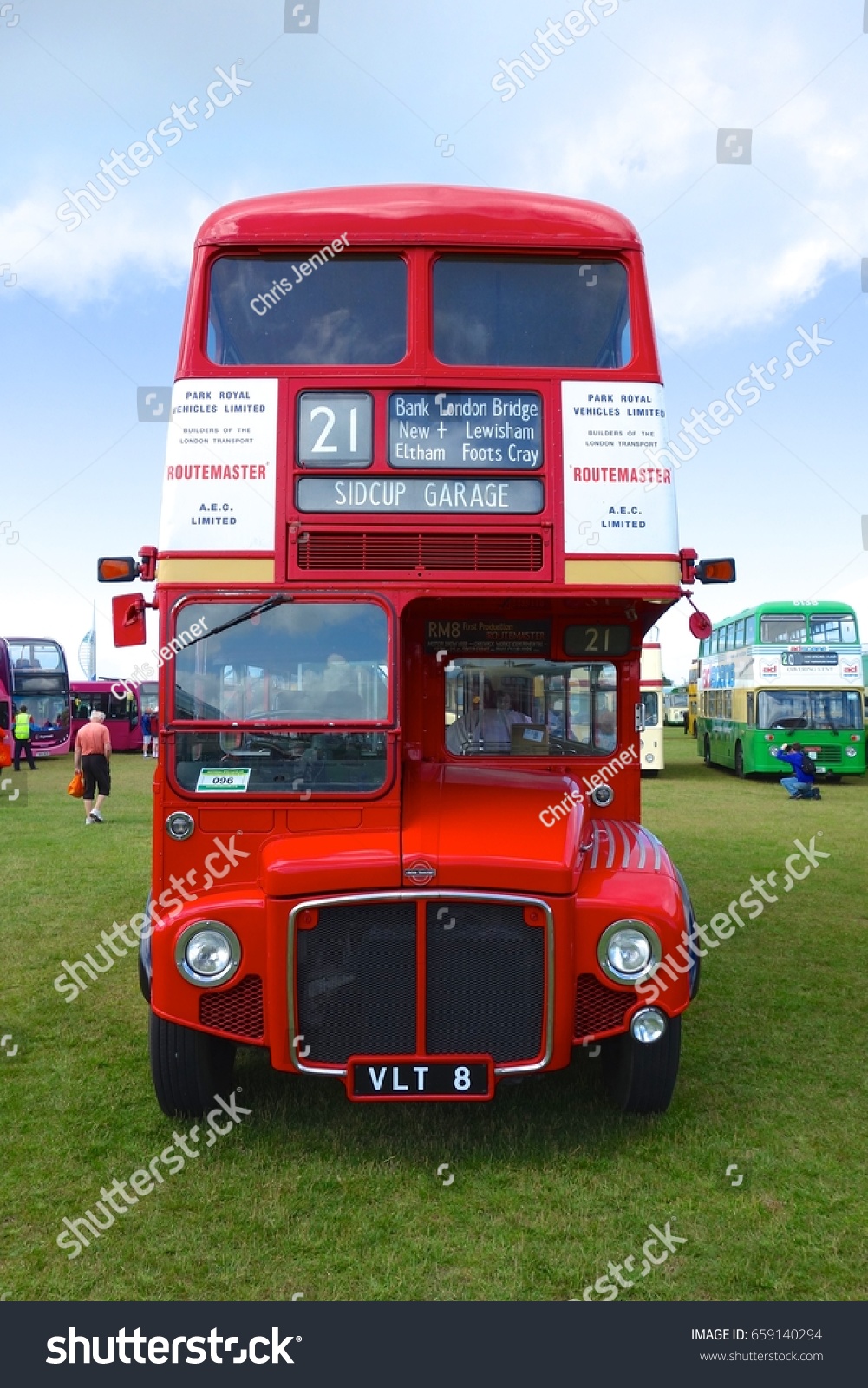 London August 10 London Routemaster Bus Stock Photo Edit Now