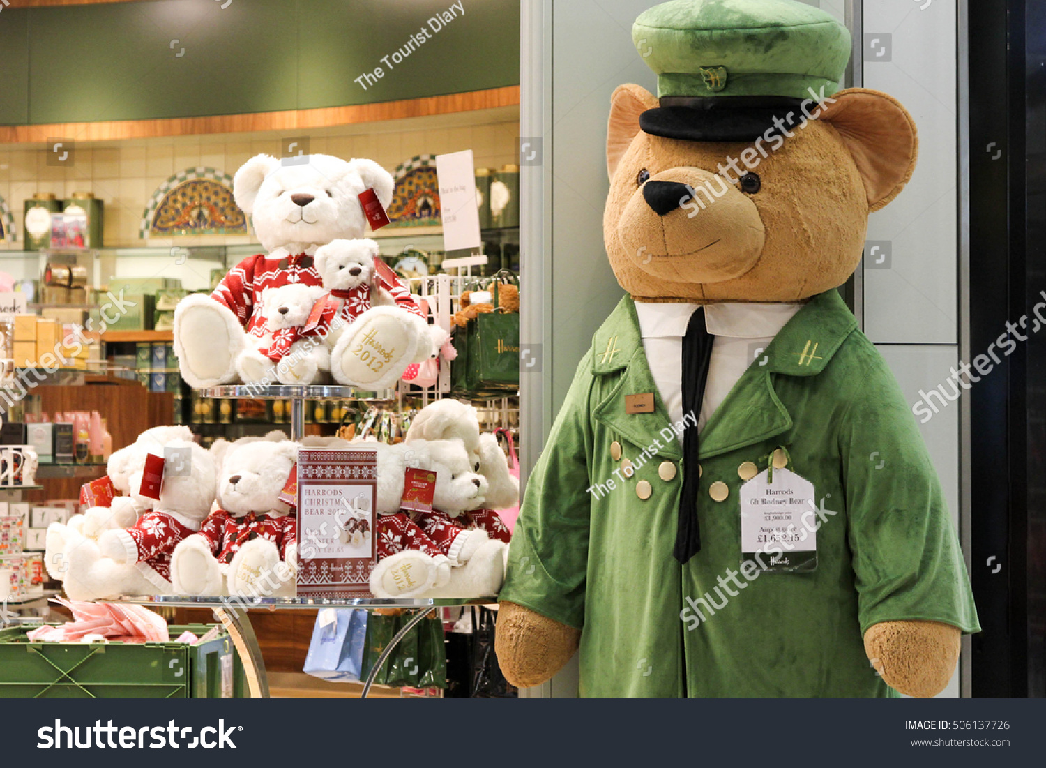 harrods christmas bear 2012