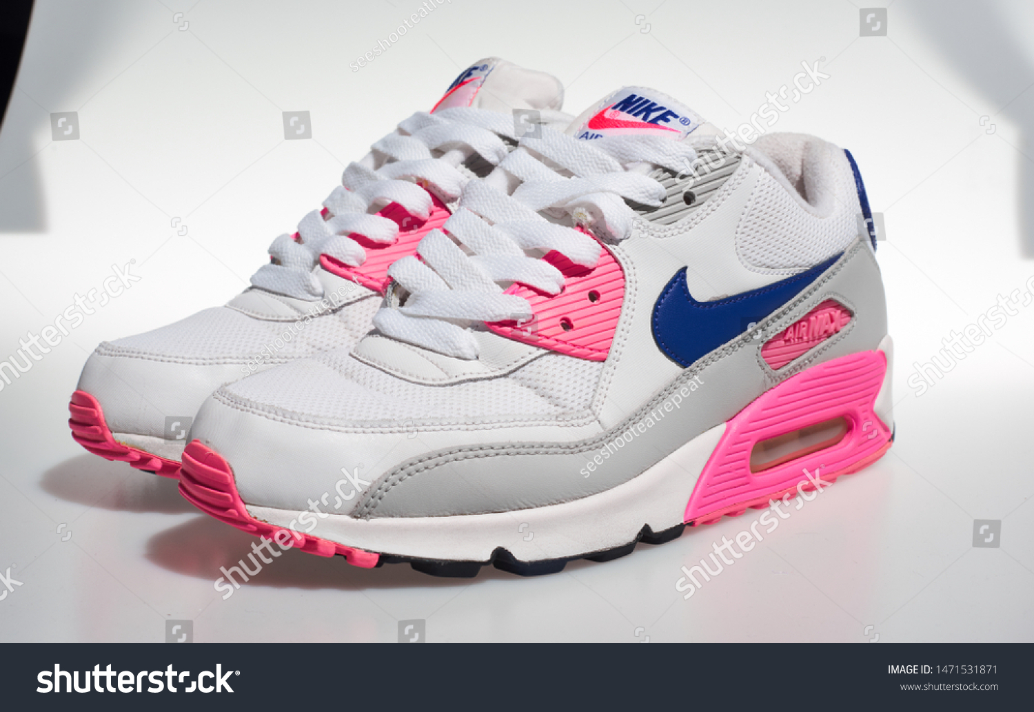 pink and purple air max