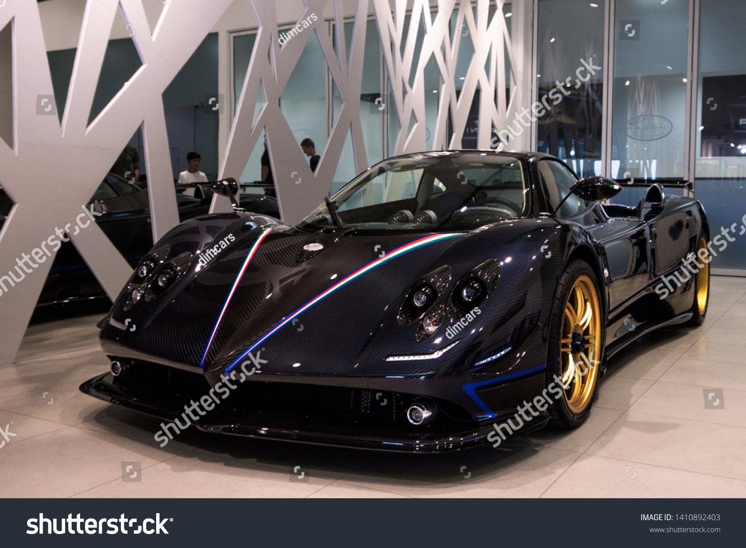 London England July 2018 Pagani Zonda Stock Photo Edit Now 1410892403