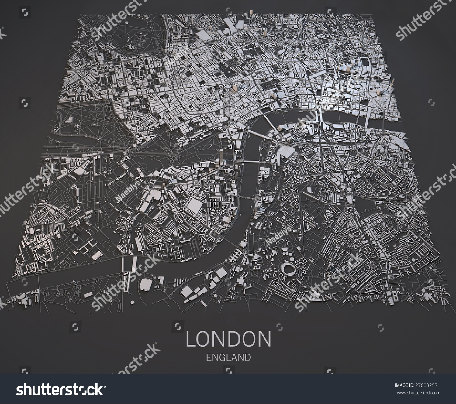 Satellite Map Of London London England Satellite Map View Map Stock Illustration 276082571 |  Shutterstock