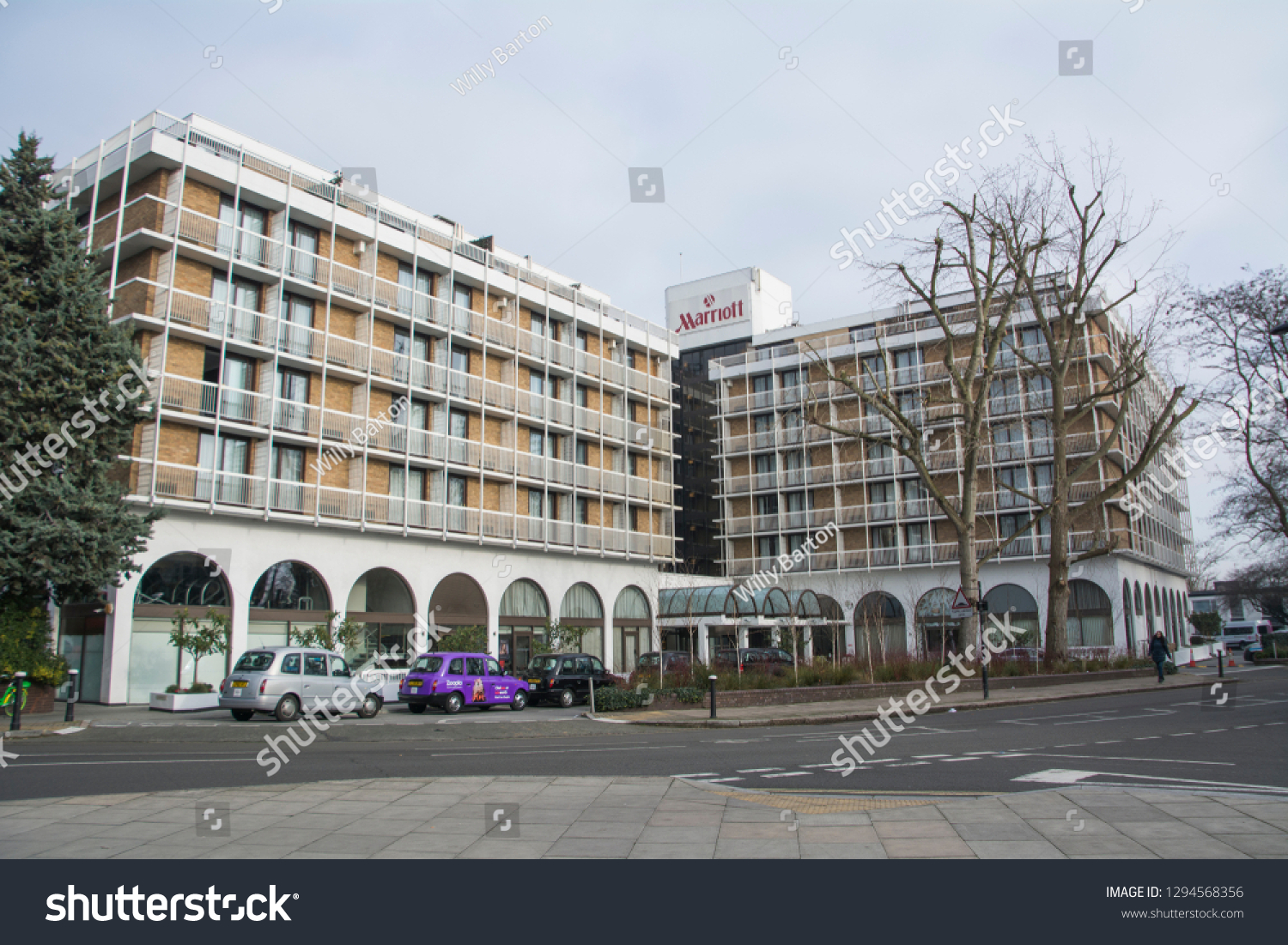 London January 2019 Marriott Regents Park Stock Photo Edit Now