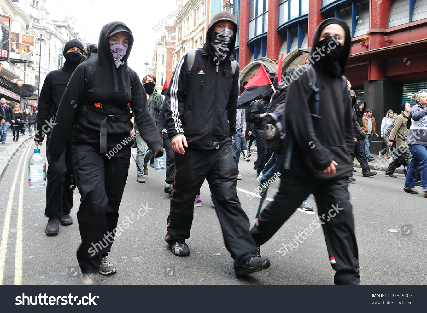 Rioters black bloc Images, Stock Photos & Vectors | Shutterstock