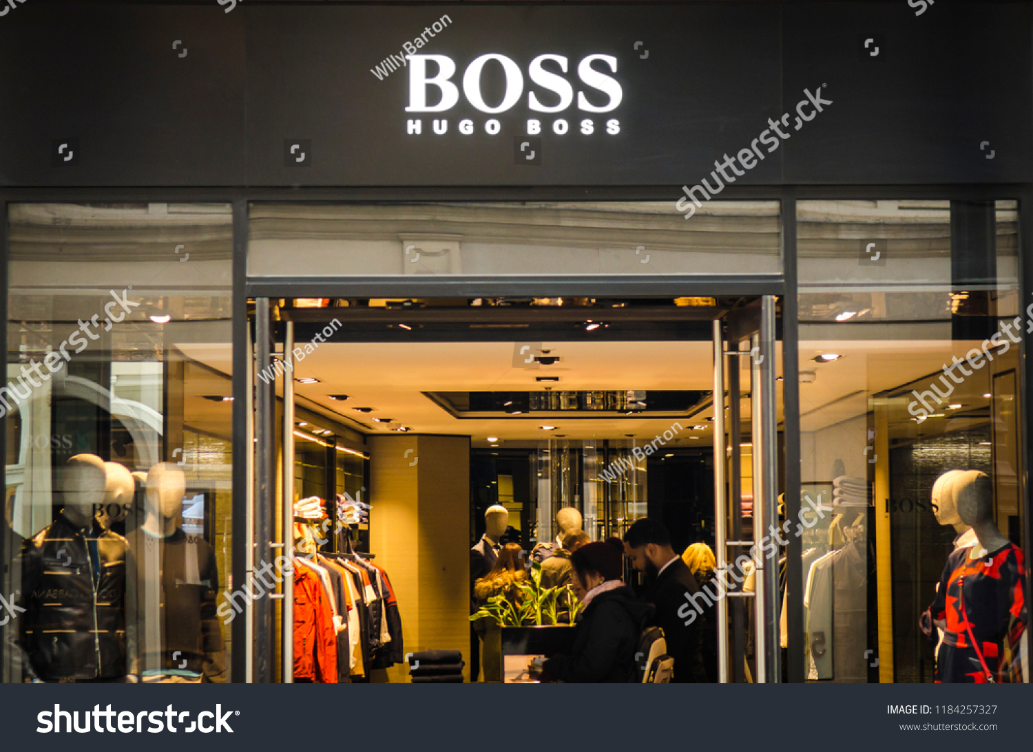 hugo boss shop london
