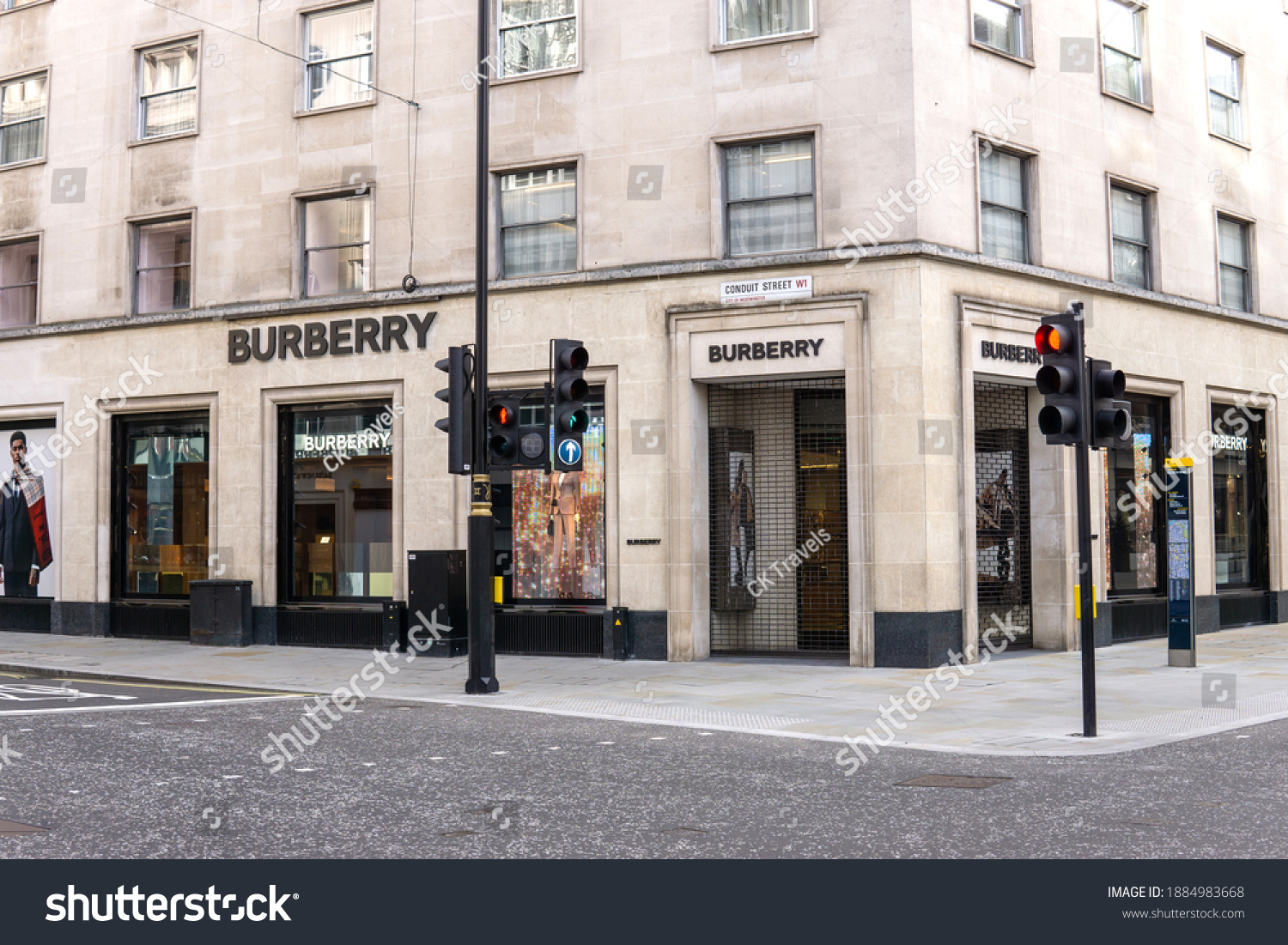 new bond street burberry