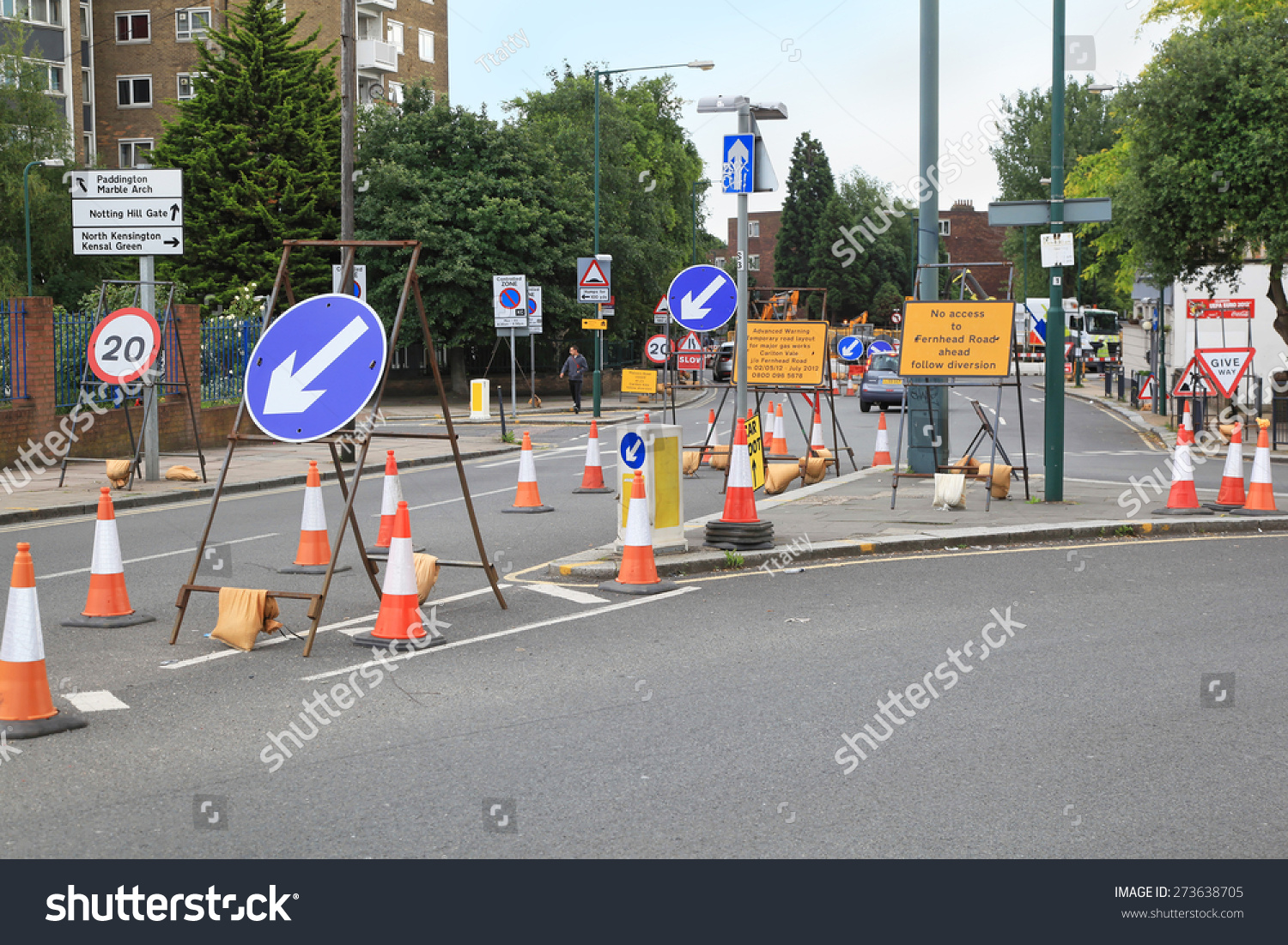 London United Kingdom June 20 Traffic Stock Photo (Edit Now) 273638705