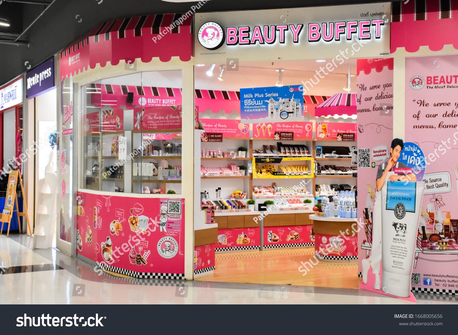 Lop Buri Beauty Buffet Brand Beauty Stock Photo Edit Now 1668005656