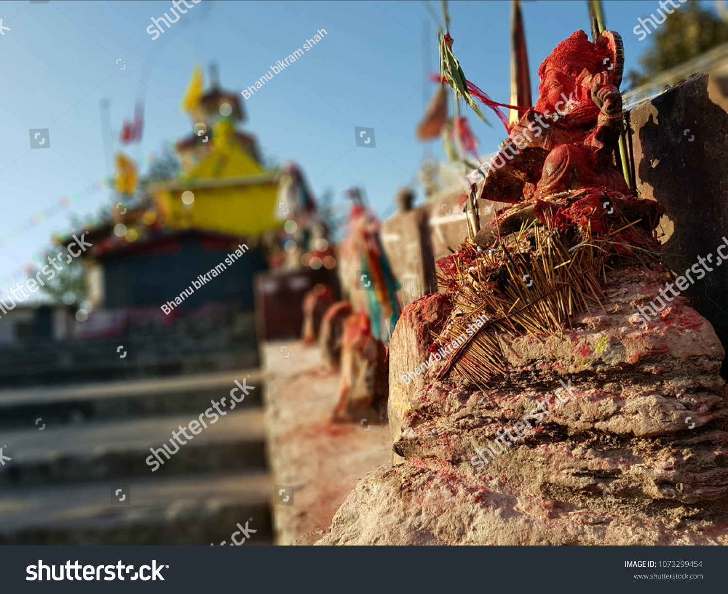 Lord Hanuman Pathivara Temple Dharan Nepal Stock Photo (Edit Now