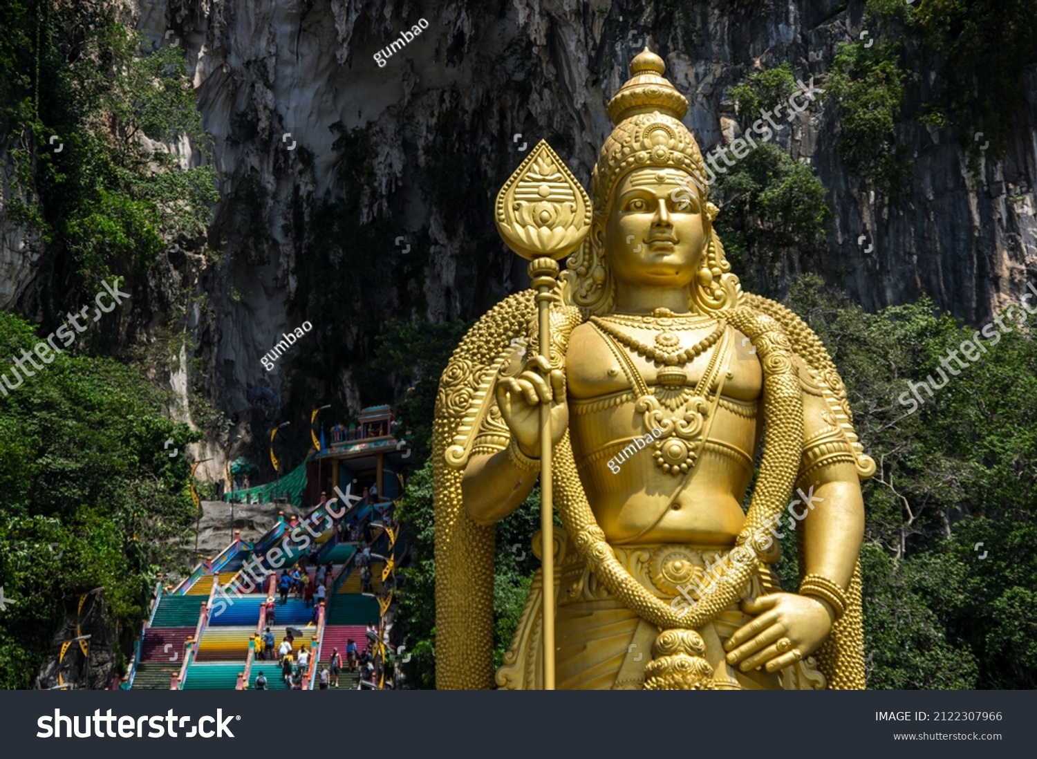 Lord Murugan Statue Tallest Statue Hindu Stock Photo (Edit Now) 2122307966