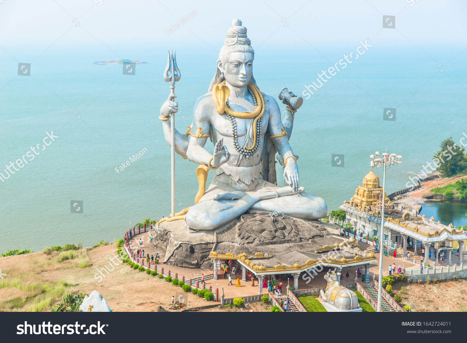 Lord Shiva Murdeshwar Temple Karnataka India Stock Photo 1642724011 ...