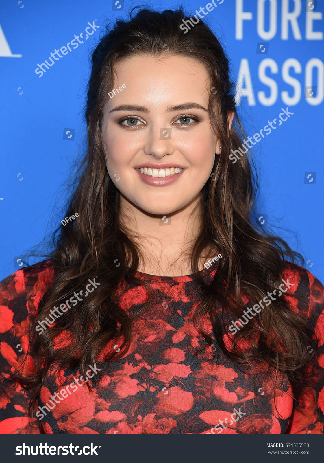 Los Angeles Aug 02 Katherine Langford Stock Photo 694535530 | Shutterstock