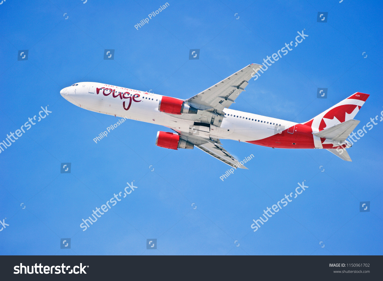 197 Air Canada Rouge Images Stock Photos Vectors Shutterstock   Stock Photo Los Angeles California July Air Canada Rouge Aircraft Is Airborne As It Departs Los 1150961702 