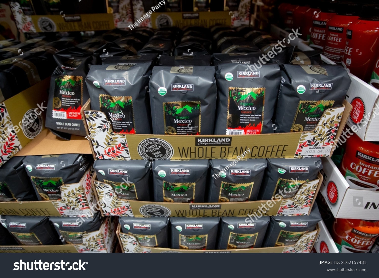 Los Angeles California United States 05202022 Stock Photo 2162157481   Stock Photo Los Angeles California United States A View Of Several Packages Of Kirkland 2162157481 