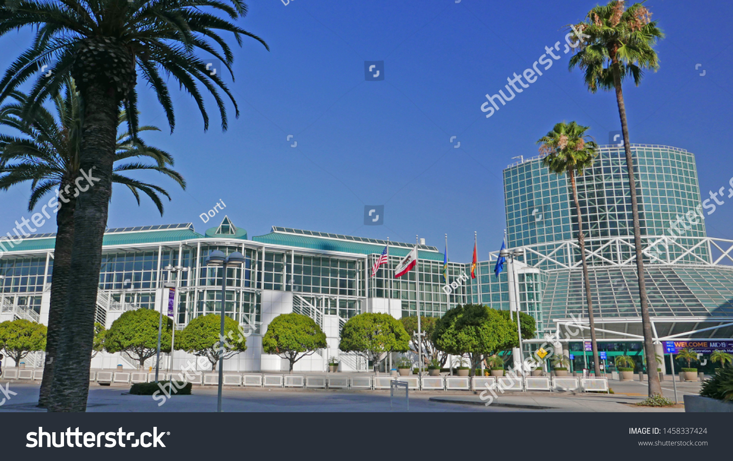 Los Angeles Convention Center Californa Usa Stock Photo 1458337424 