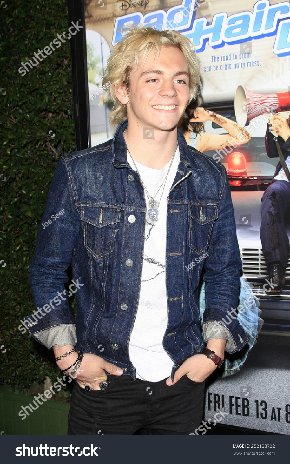 Los Angeles Feb 10 Ross Lynch Stock Photo Edit Now 252128722