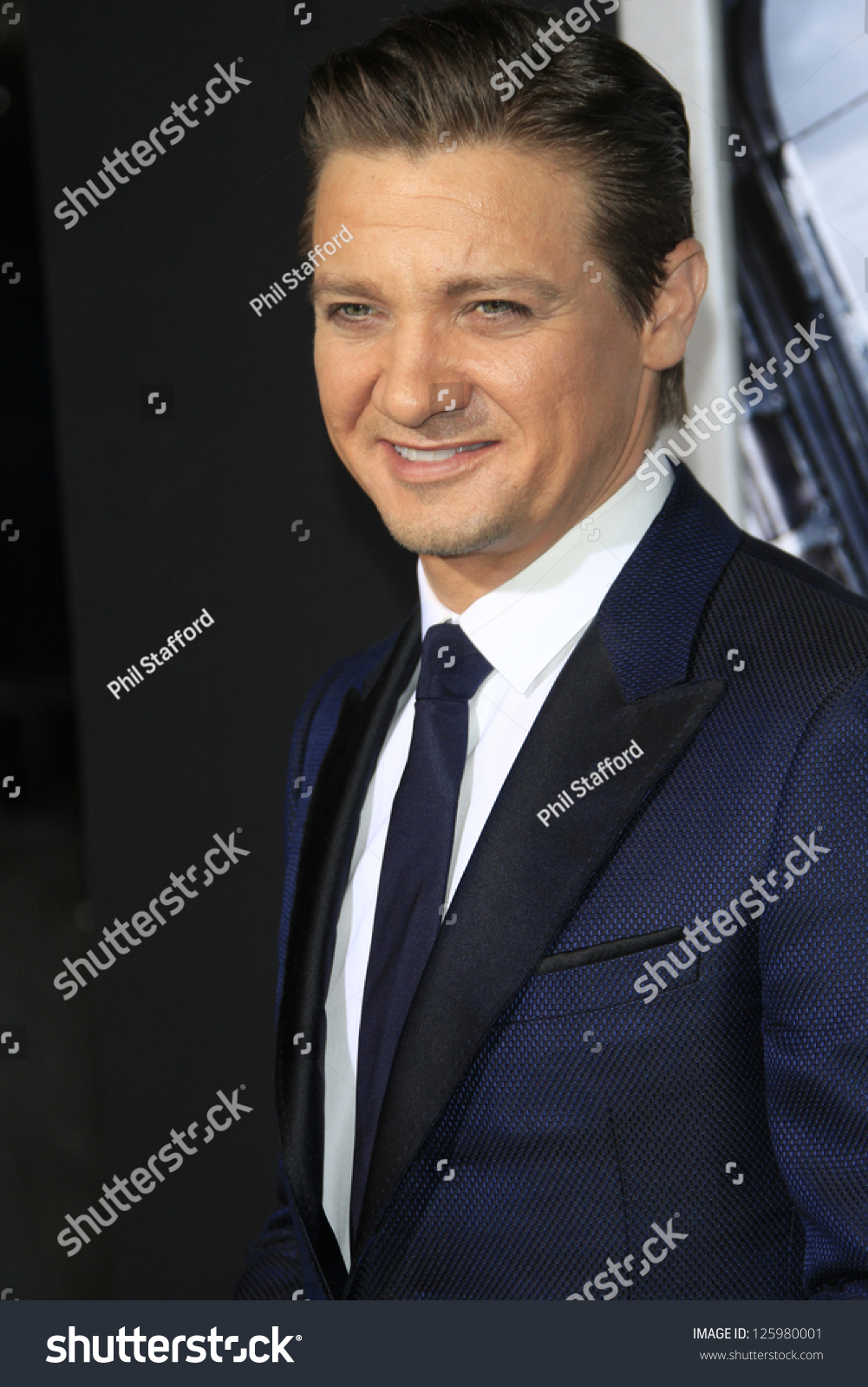 Los Angeles Jan 24 Jeremy Renner Stock Photo Edit Now 125980001   Stock Photo Los Angeles Jan Jeremy Renner At The La Premiere Of Paramount Pictures Hansel And Gretel 125980001 