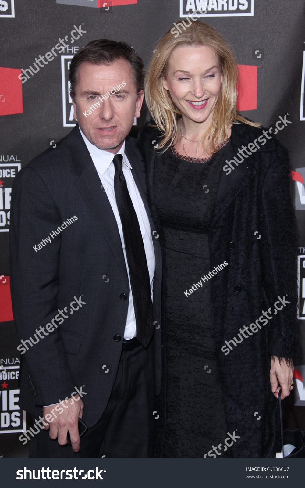 Los Angeles - Jan 14: Tim Roth And Nikki Butler Arrive At The 16th ...