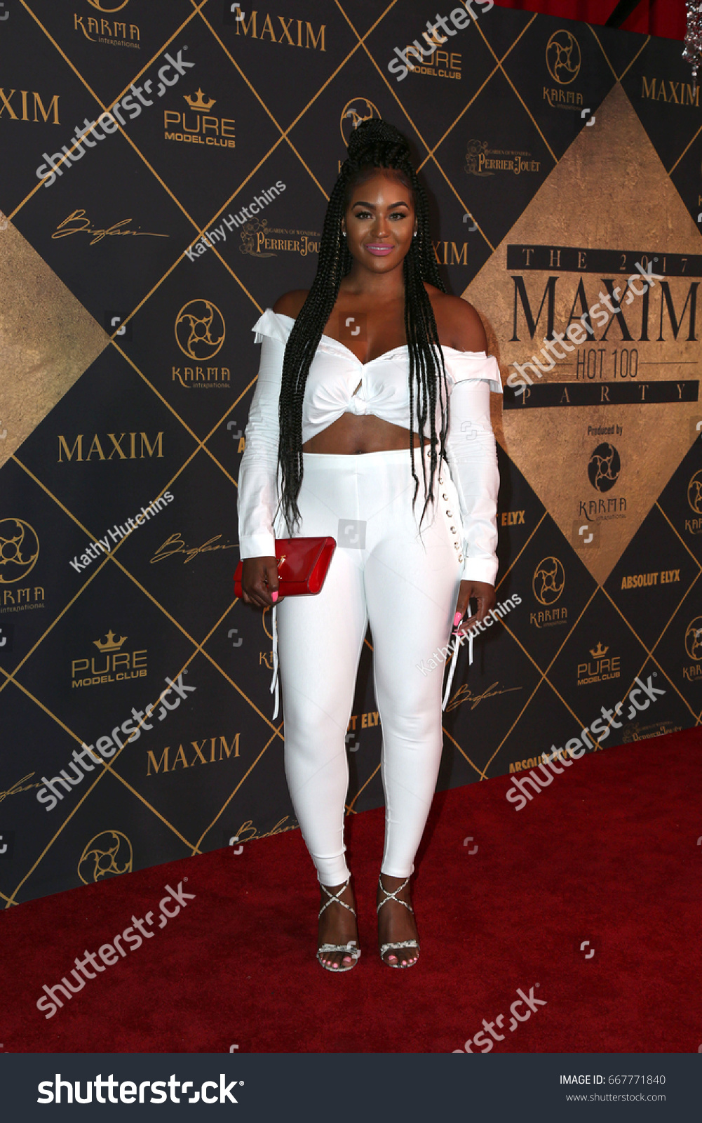 hollywood kartta Los Angeles Jun 24 Brandi Maxiell | Celebrities Stock Image 667771840